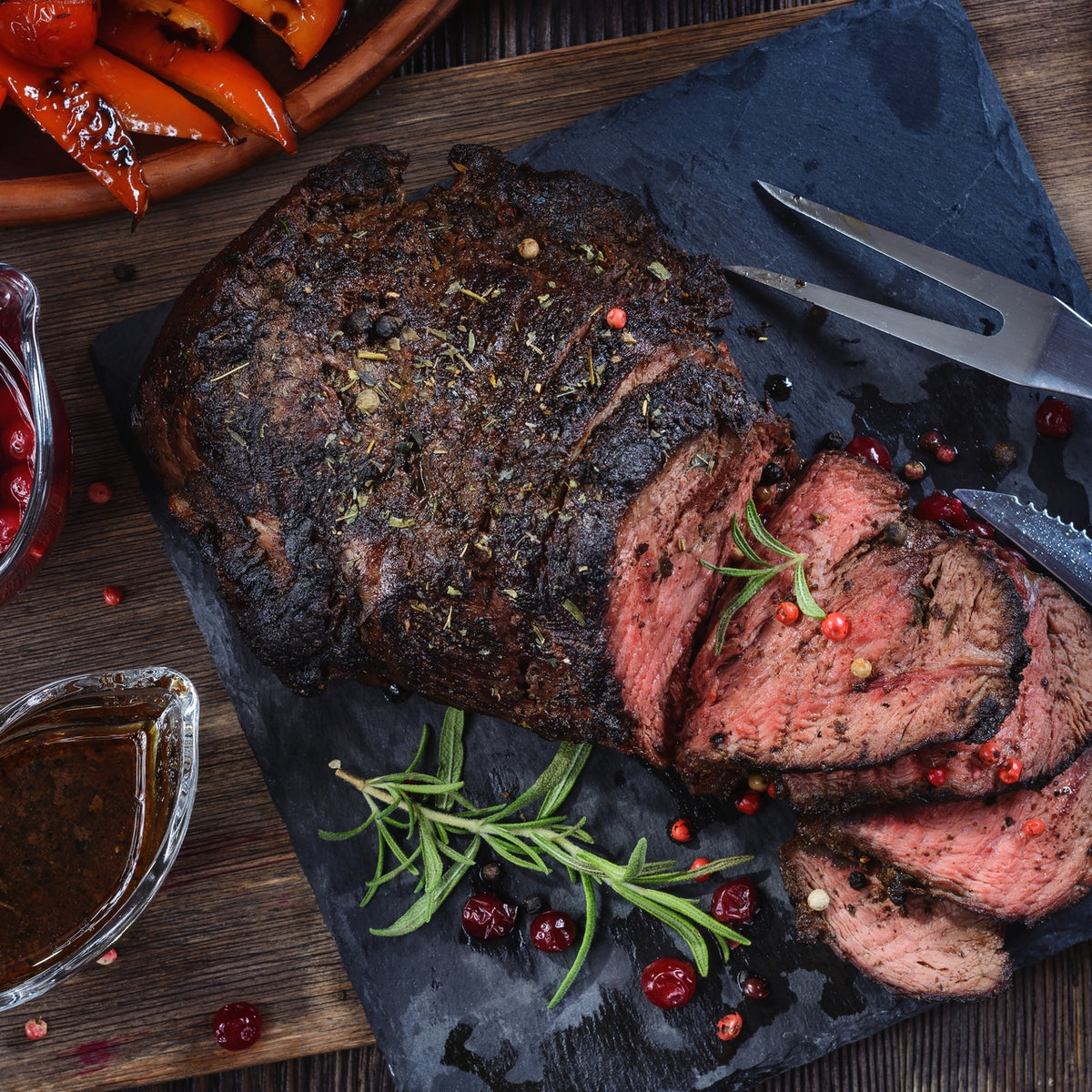 Grass-finished beef rump roast from SK Prime Pastures
