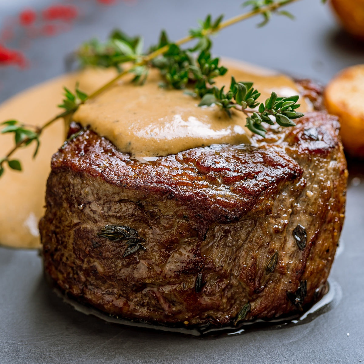 Grass-finished beef tenderloin steak from SK Prime Pastures