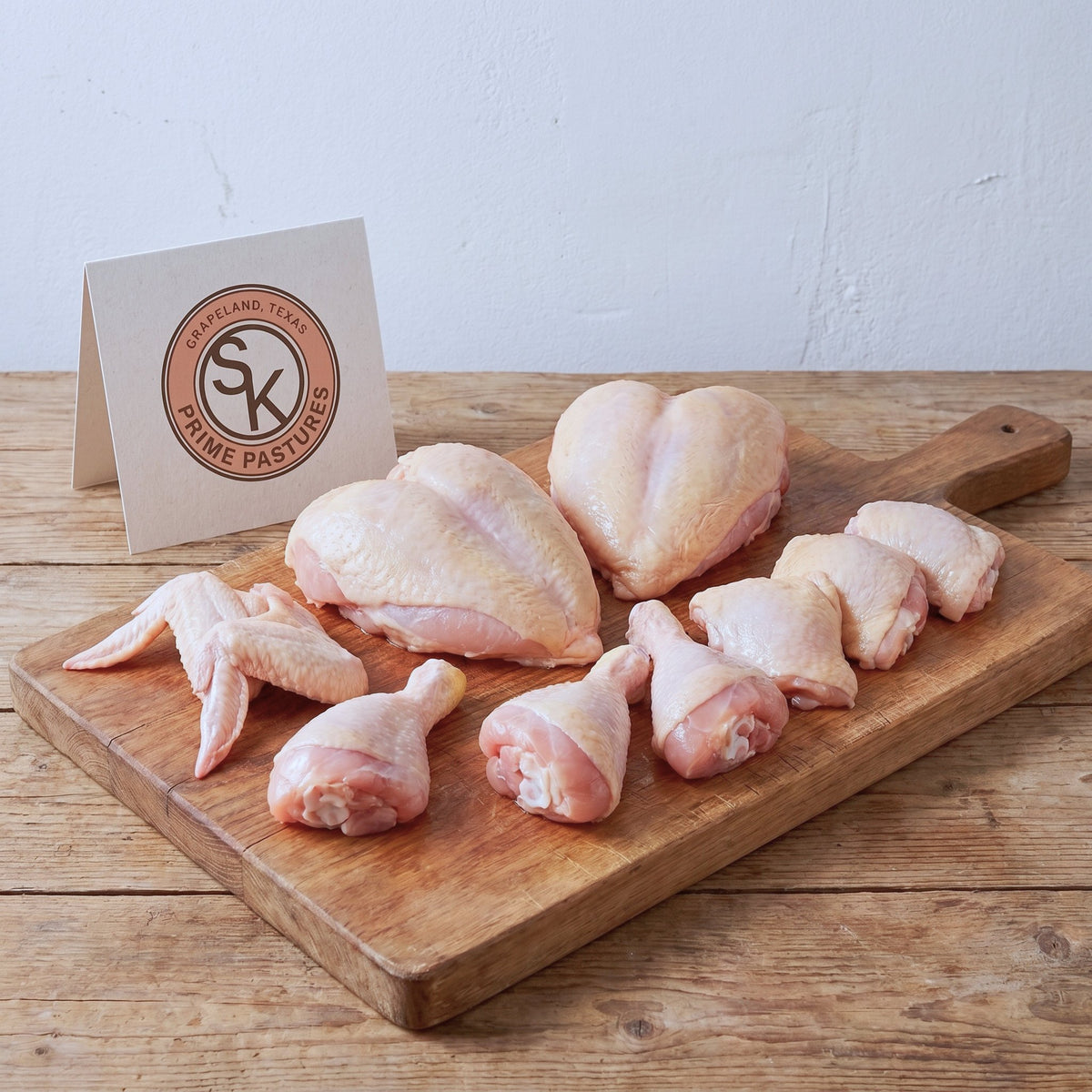 Cut-Up Whole Chicken — SK Prime Pastures, Grapeland TX