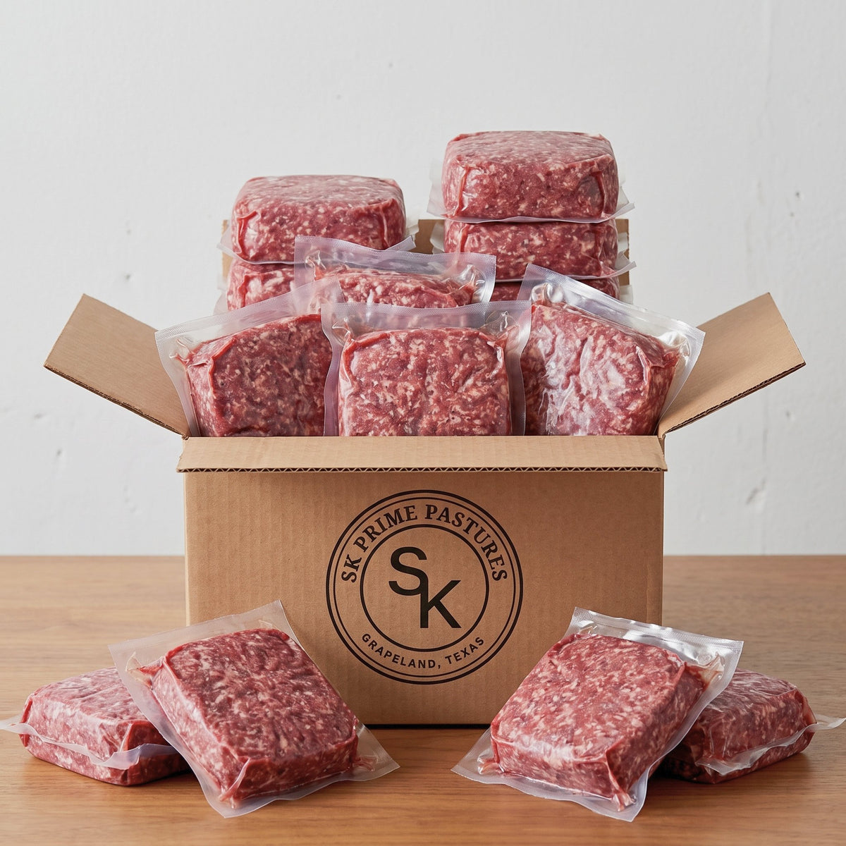 Ground Beef Freezer Box — SK Prime Pastures, Grapeland TX