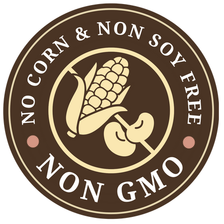 Non GMO — No Corn & Non Soy Free
