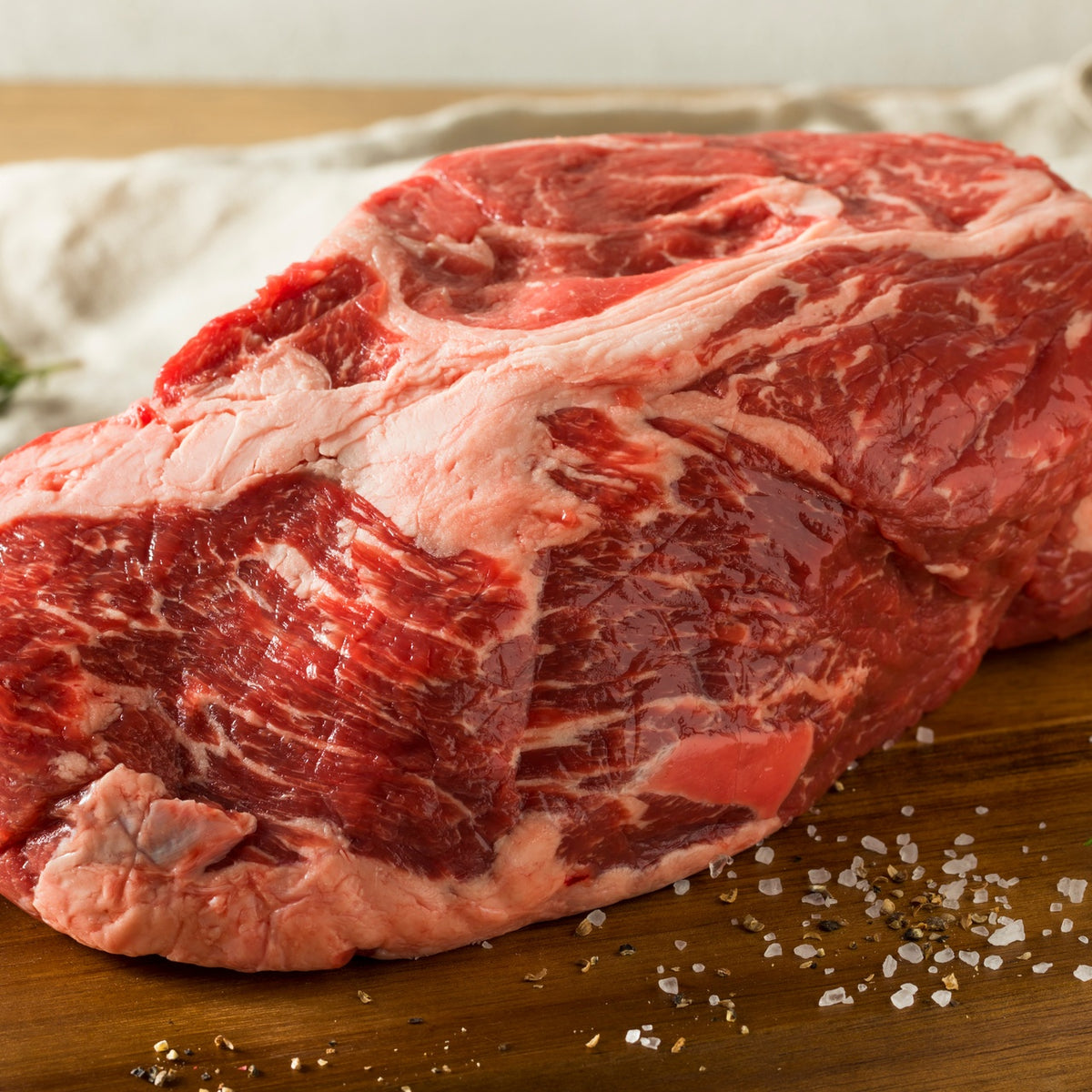 Grass-finished boneless beef chuck roast from SK Prime Pastures