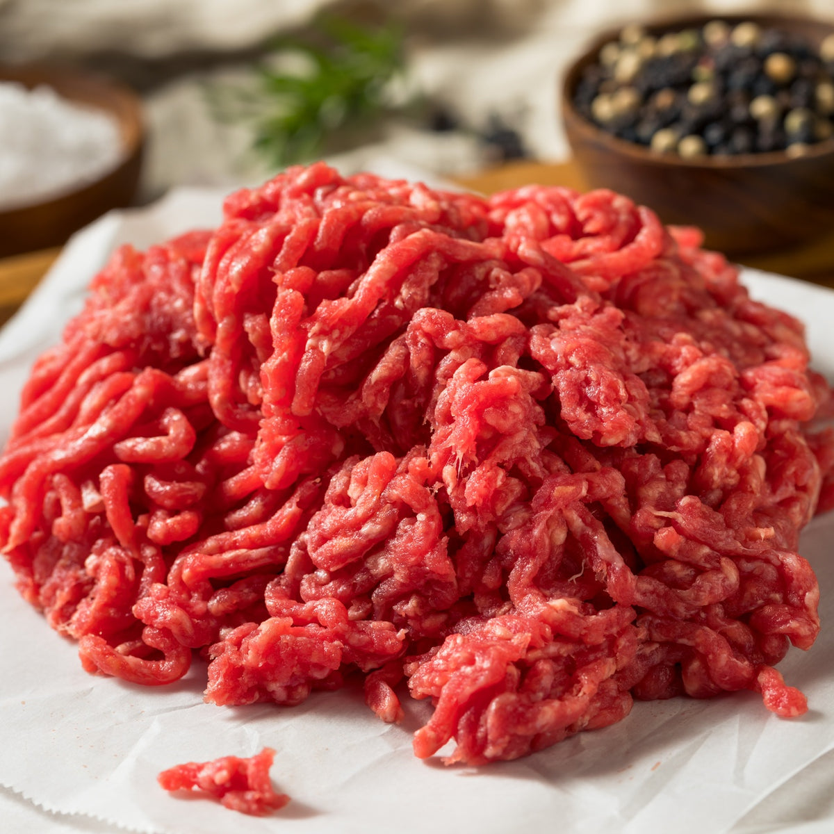 Grass-finished ground beef from SK Prime Pastures