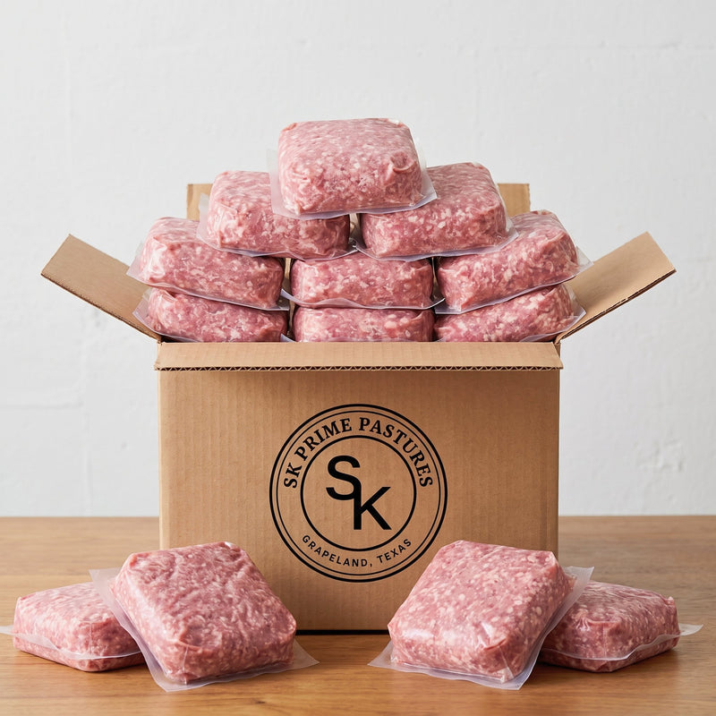 Ground Pork Freezer Box