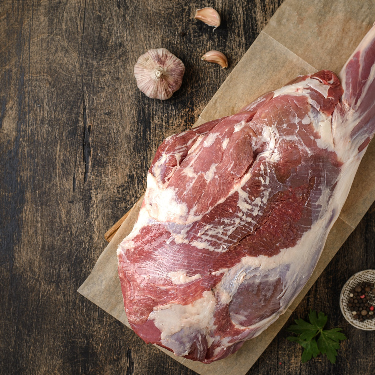 Grass-fed lamb shoulder roast from SK Prime Pastures